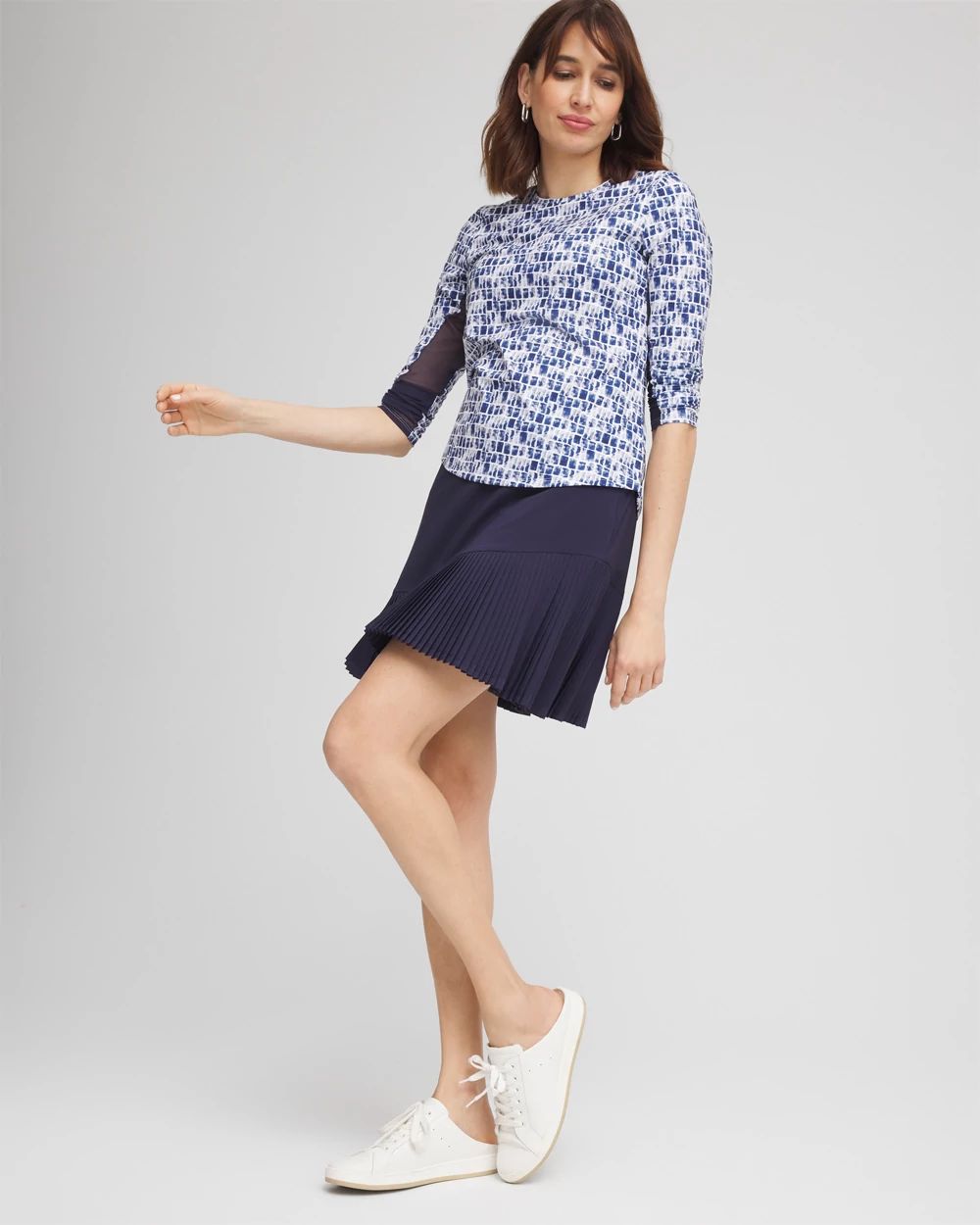 Zenergy® UPF Tile Long Sleeve Top | Chico's